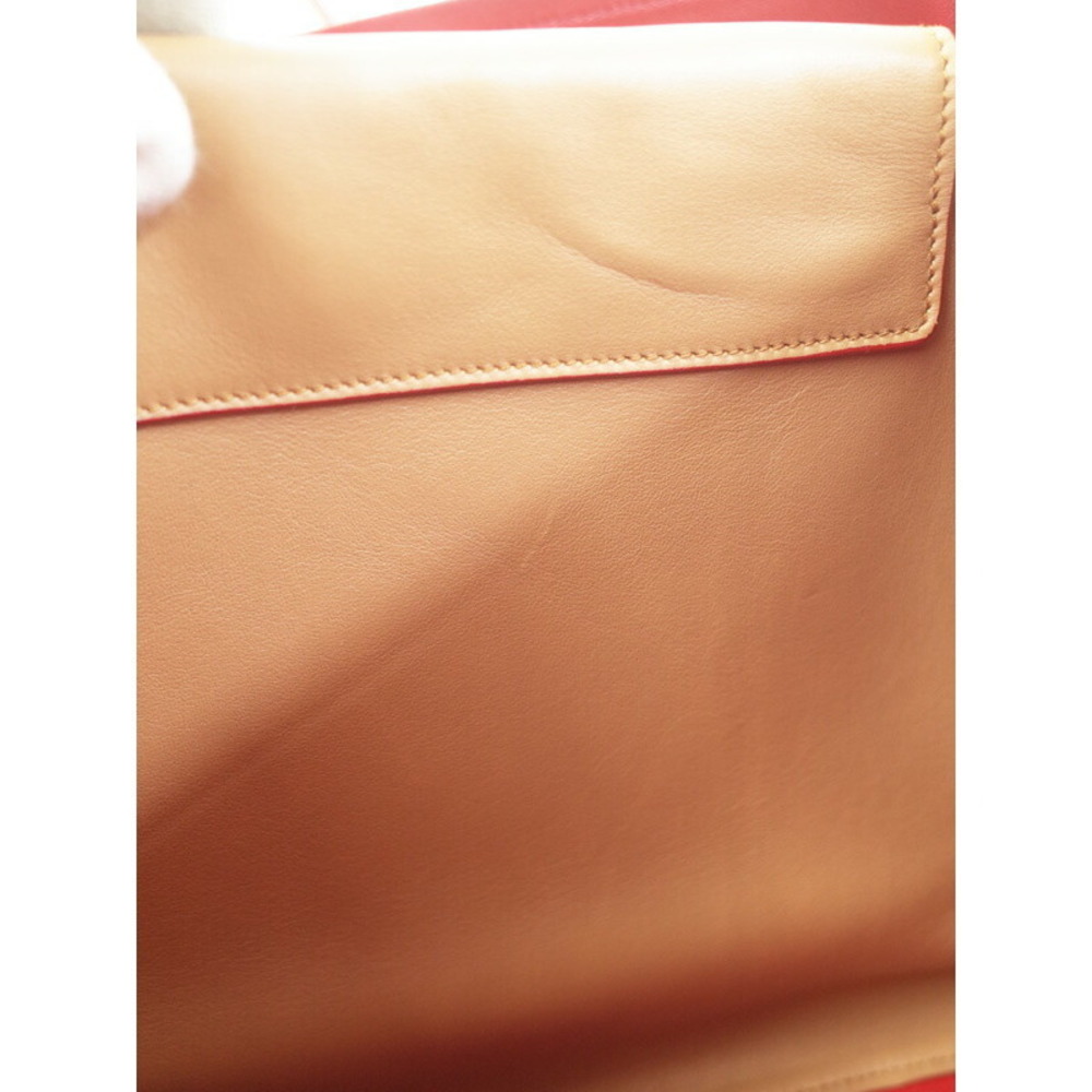 Prada Saffiano Cuir Twin Tote bag caramel leather Brown - Picture 7 of 9